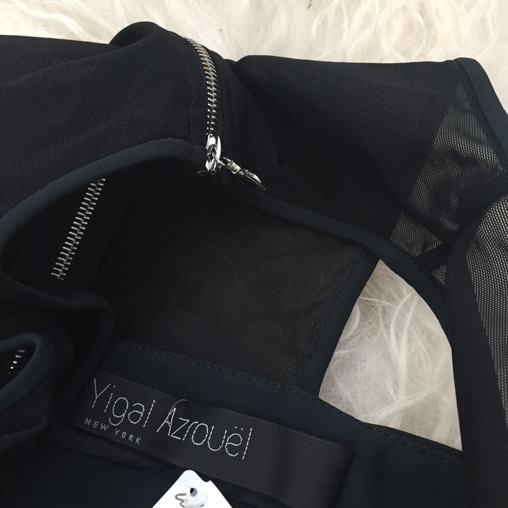 YIGAL AZROUËL Mechanical Sleeveless Top - Picture 4 of 6